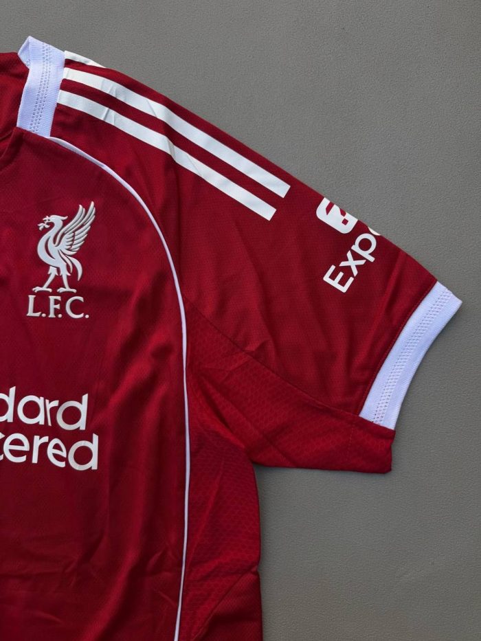 ⁦ِLiverPool Home Jersey Player Edition Season 25\26⁩ - الصورة ⁦4⁩