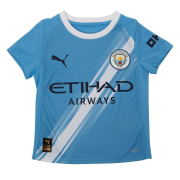 ⁦Man City 25/26 Home Player [Kids Kit]⁩ - الصورة ⁦2⁩