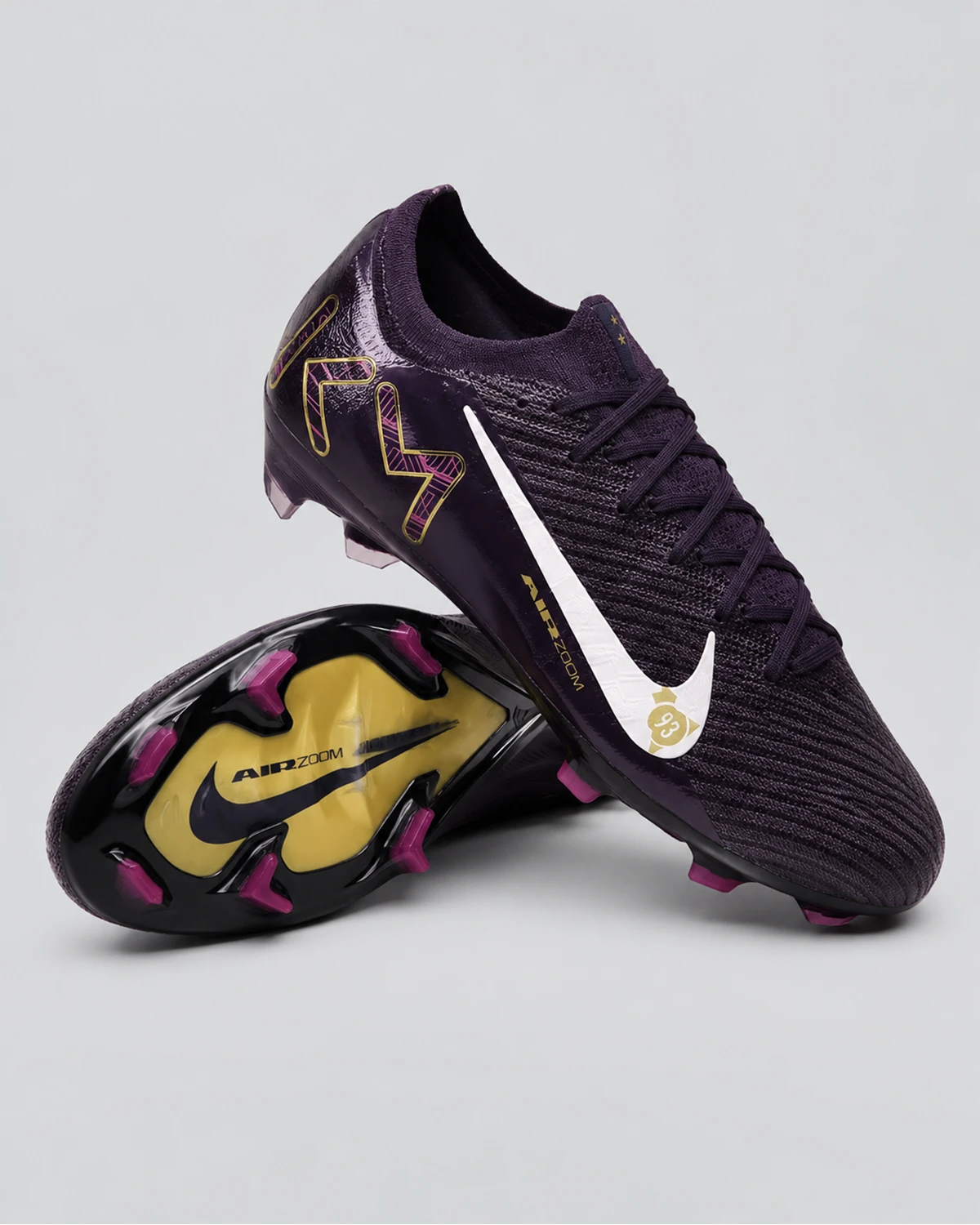 nike-mercurial-superfly-football-boot-black-green-yellow-side-view Nike Mercurial Va16 Elite KM Mbappe FG - Image 1