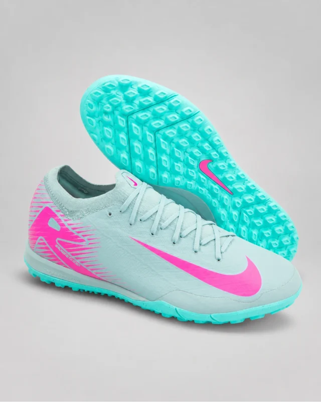 Merc Va Elite tf soccer trainers built for fast cuts, close control, and artificial turf play