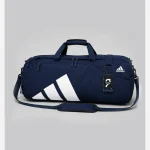 Adidas 3-Stripes Barrel Duffel Bag for gym gear, travel essentials, and daily use