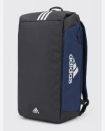 Adidas 3-Stripes Convertible Gym Backpack with convertible carry design and signature stripes