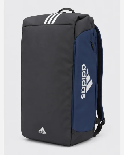 Adidas 3-Stripes Convertible Gym Backpack with convertible carry design and signature stripes