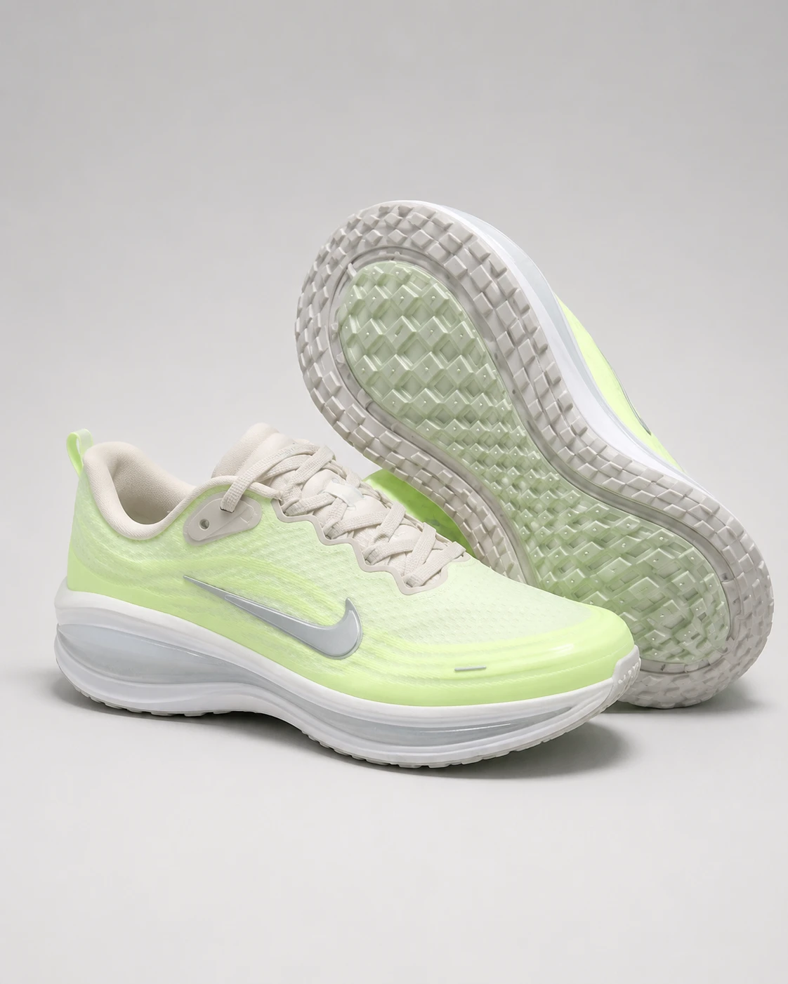 nike-lime-green-running-shoe-sole Nike Vomero Plus Run Shoes - Image 1
