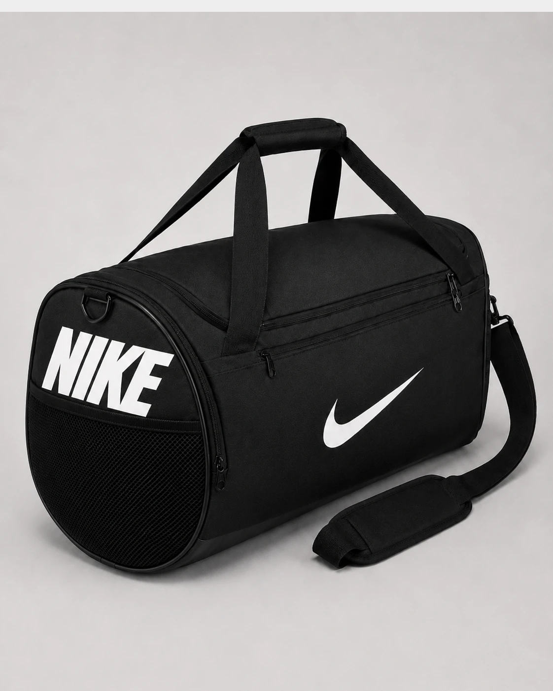 nike-barrel-gym-bag-861-black-back-view Nike Barrel Gym Bag - Image 1