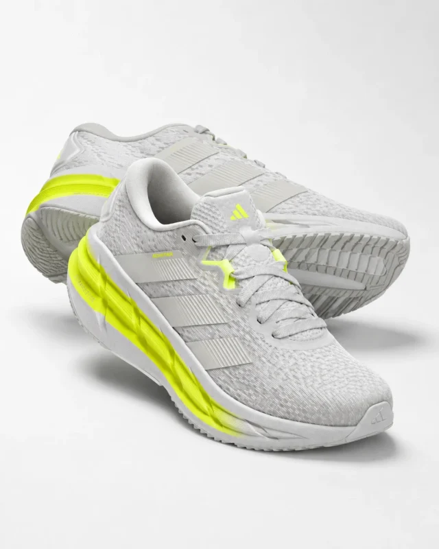 Adidas Galaxer Shose with breathable mesh upper and cushioned sole