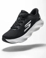 Skechers GO RUN Razor 4 Arch Fit - Black/Silver - Image 5