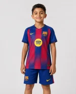 Barcelona Home Player Kids Kit 26/27 - Image 3