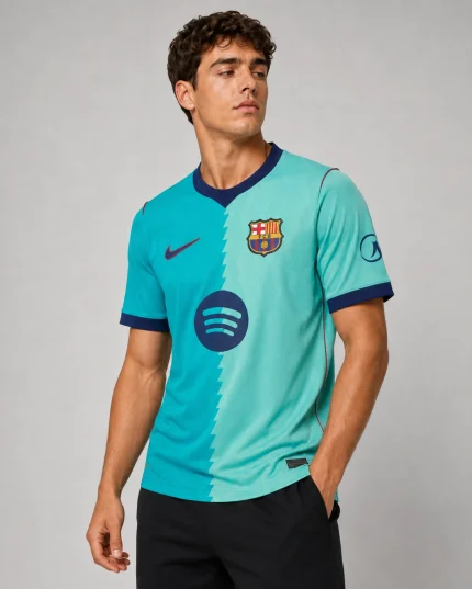 Barcelona Third PLAYER KIT 26/27 football jersey and shorts with third-kit design