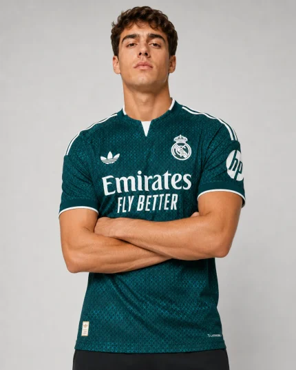 Real madrid Away Player Kit 26/27 football jersey and shorts with away-kit design