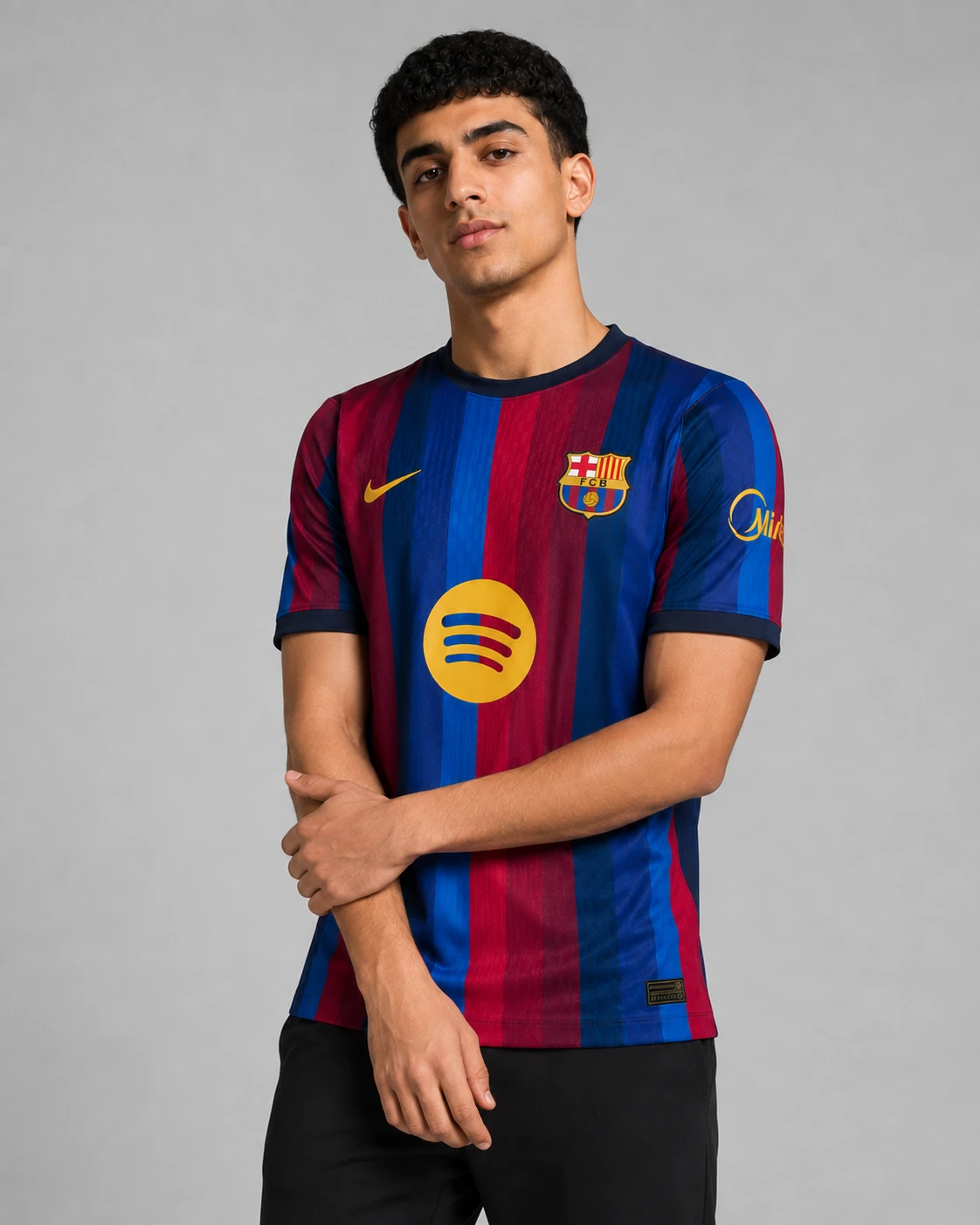 ChatGPT Image Aug 19, 2026, 07_47_42 AM (2) Barcelona Home Player KIT 26/27 - Image 1