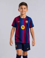 Barcelona Home Player Kids Kit 26/27 - Image 4