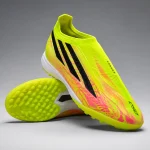 Adidas F50 Hyper Fast TF football shoes with lightweight upper and turf outsole