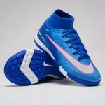 Nike Mercurial Superfly Pro Youth TF Blue football turf shoes product image 1