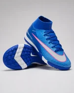Nike Mercurial Superfly Pro Youth TF Blue football turf shoes product image 1