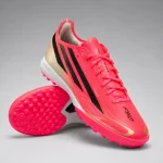 Adidas F50 Hyper Fast TF soccer trainers designed for speed and quick movement on turf